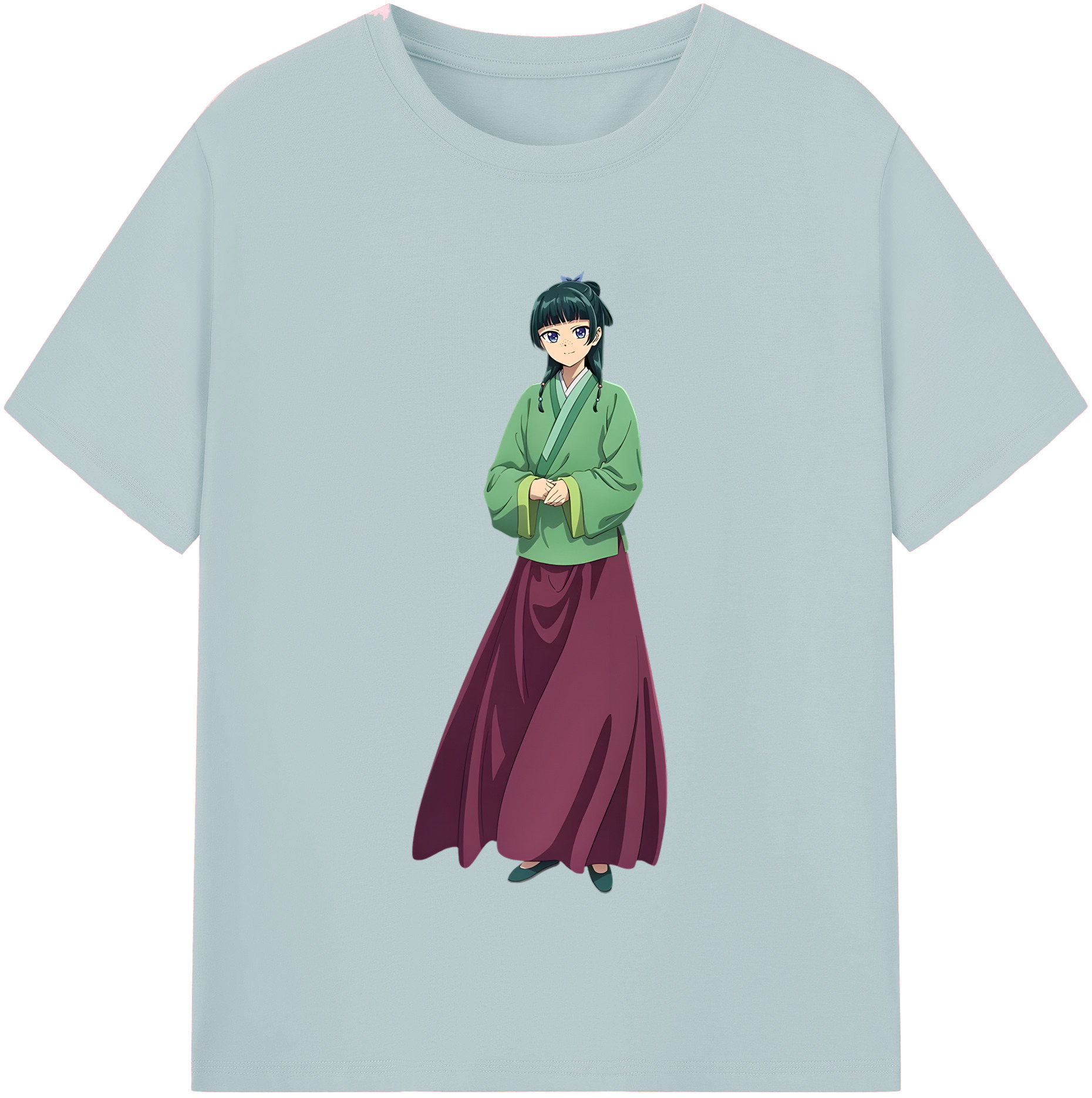 （画像用） 薬屋のひとりごと The Apothecary Diaries 綿100％半袖Tシャツ（フロントプリント）